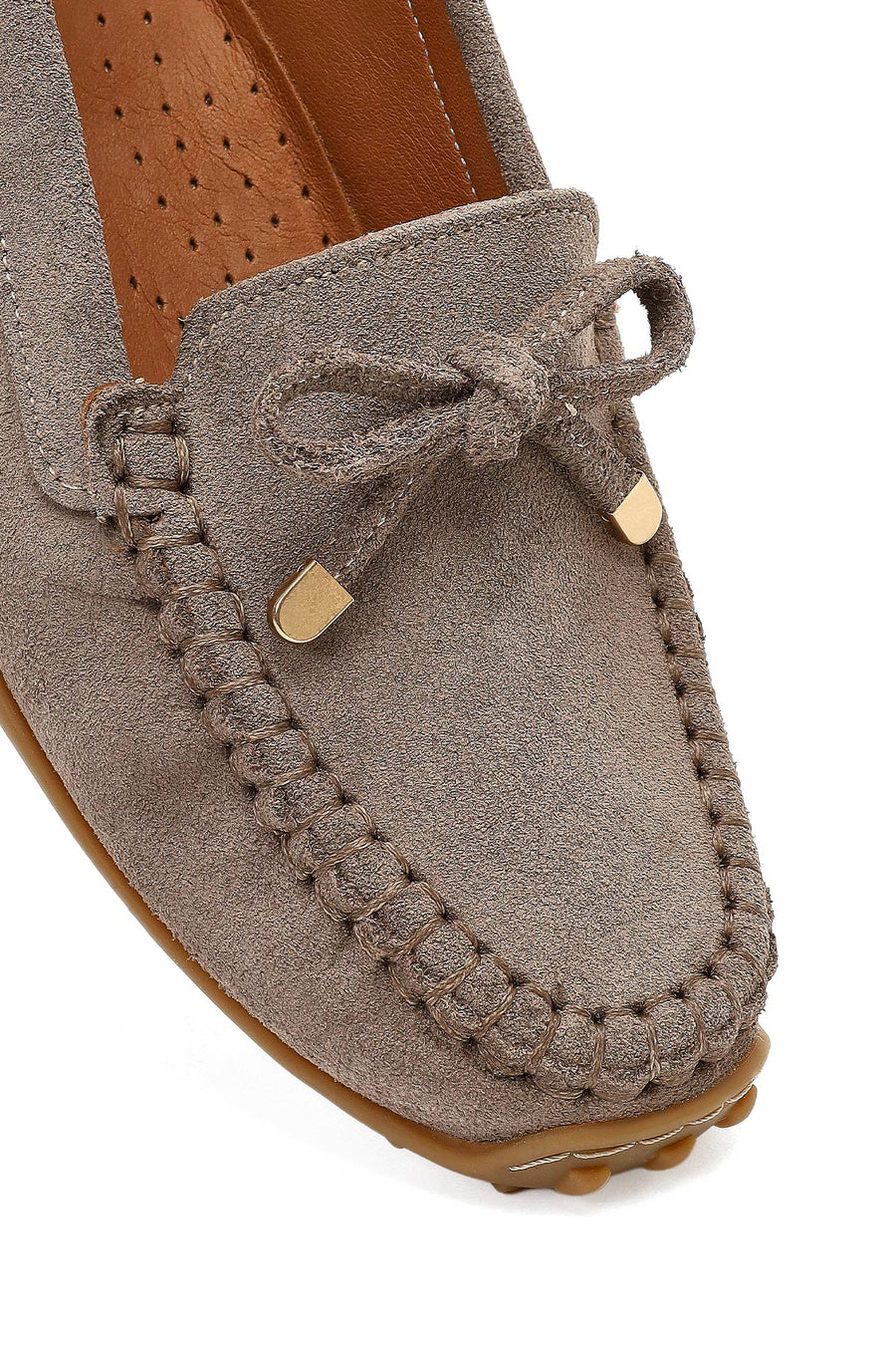 Women's Mink Tassel Suede Leather Loafer