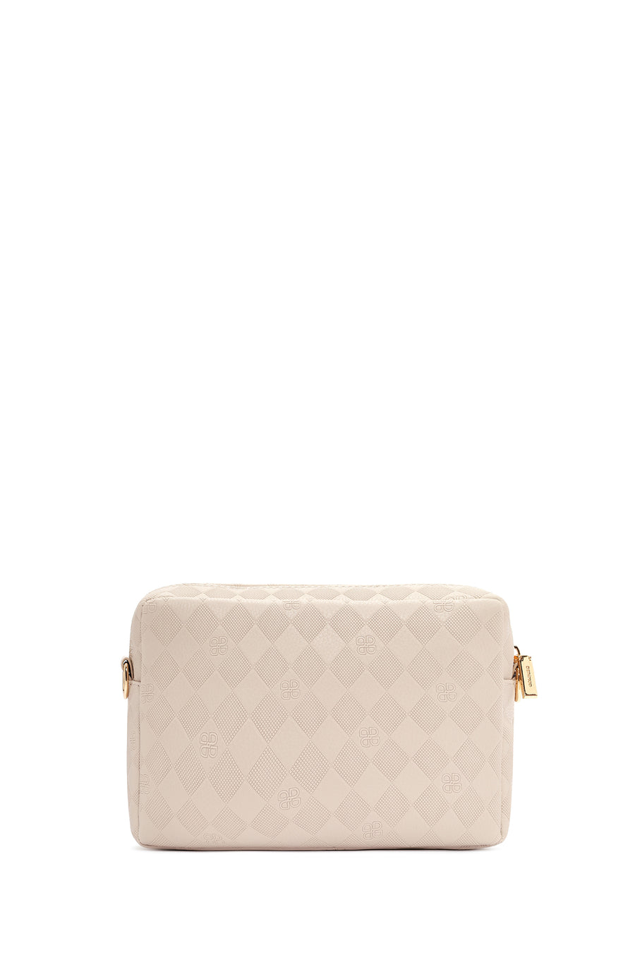 Women's Cream Long Strap Crossbody Bag