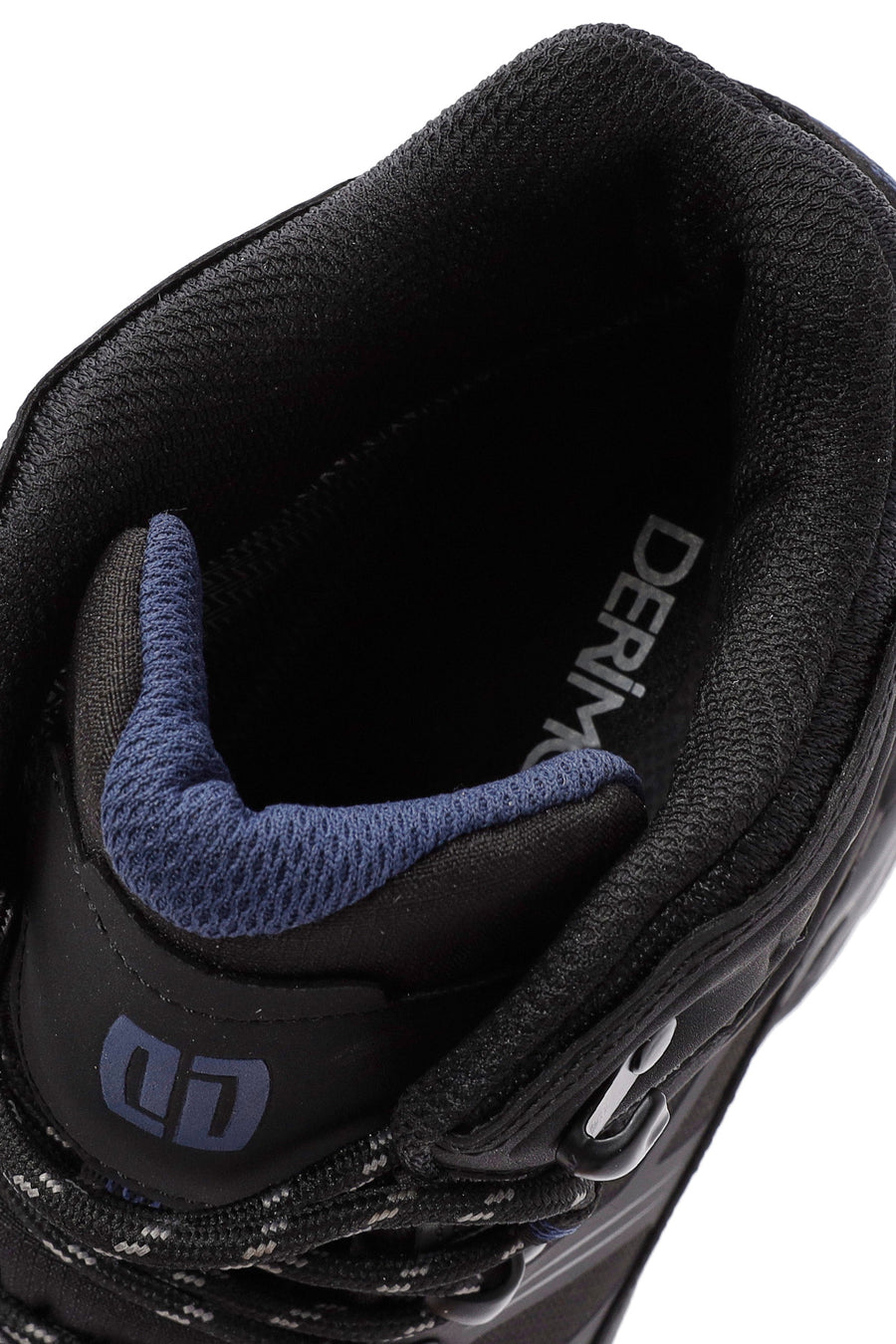 Derimod Dry Men's Black Laced Waterproof Leather Outdoor Boots