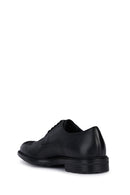 Geox Men's Black Walk Pleasure Lace-up Leather Classic Shoes | Derimod