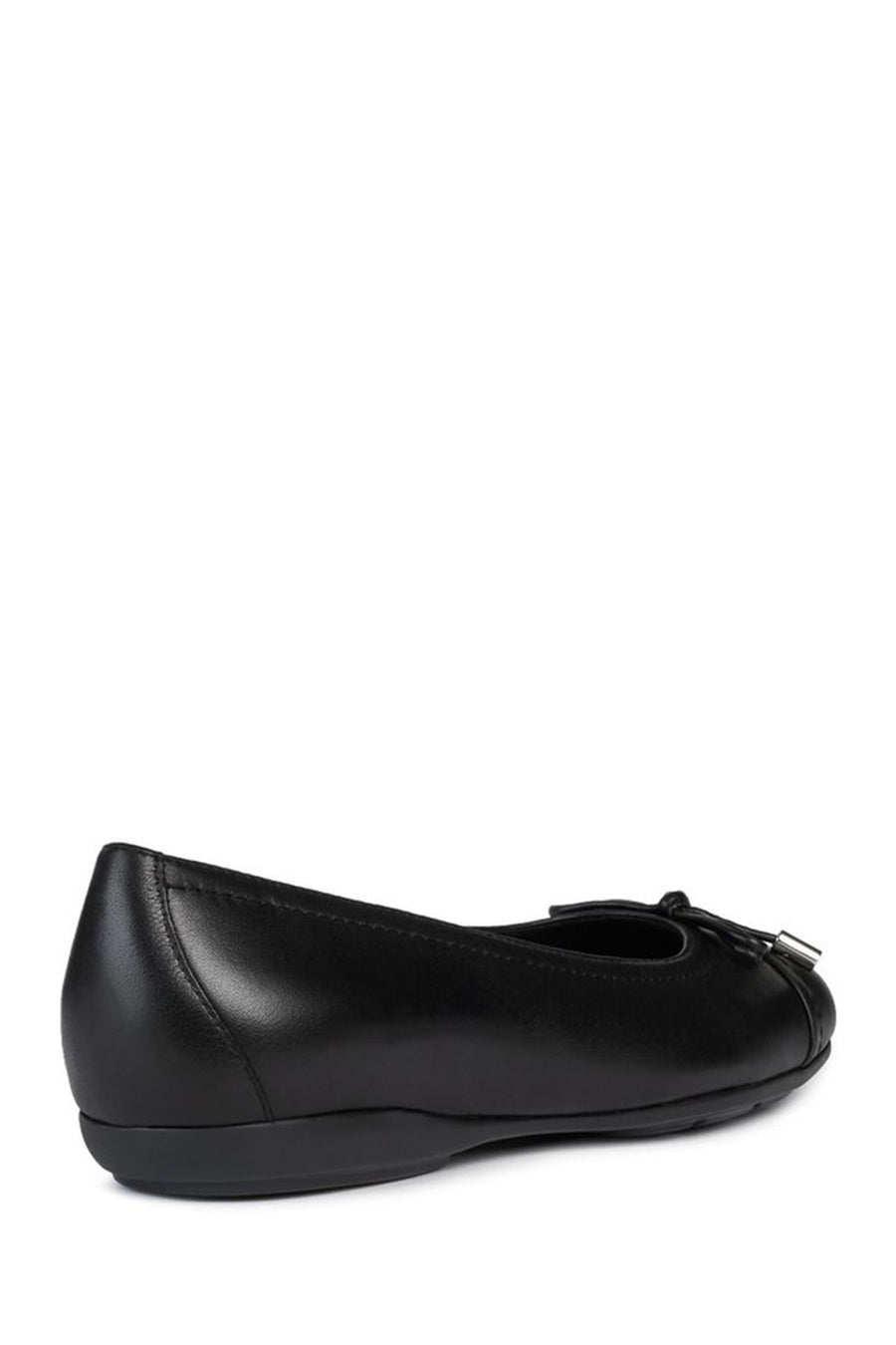 Geox Women's Black Annytah Leather Ballerinas