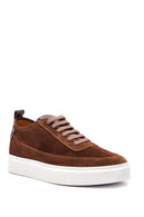 Men's Leather Suede Sneaker | Derimod