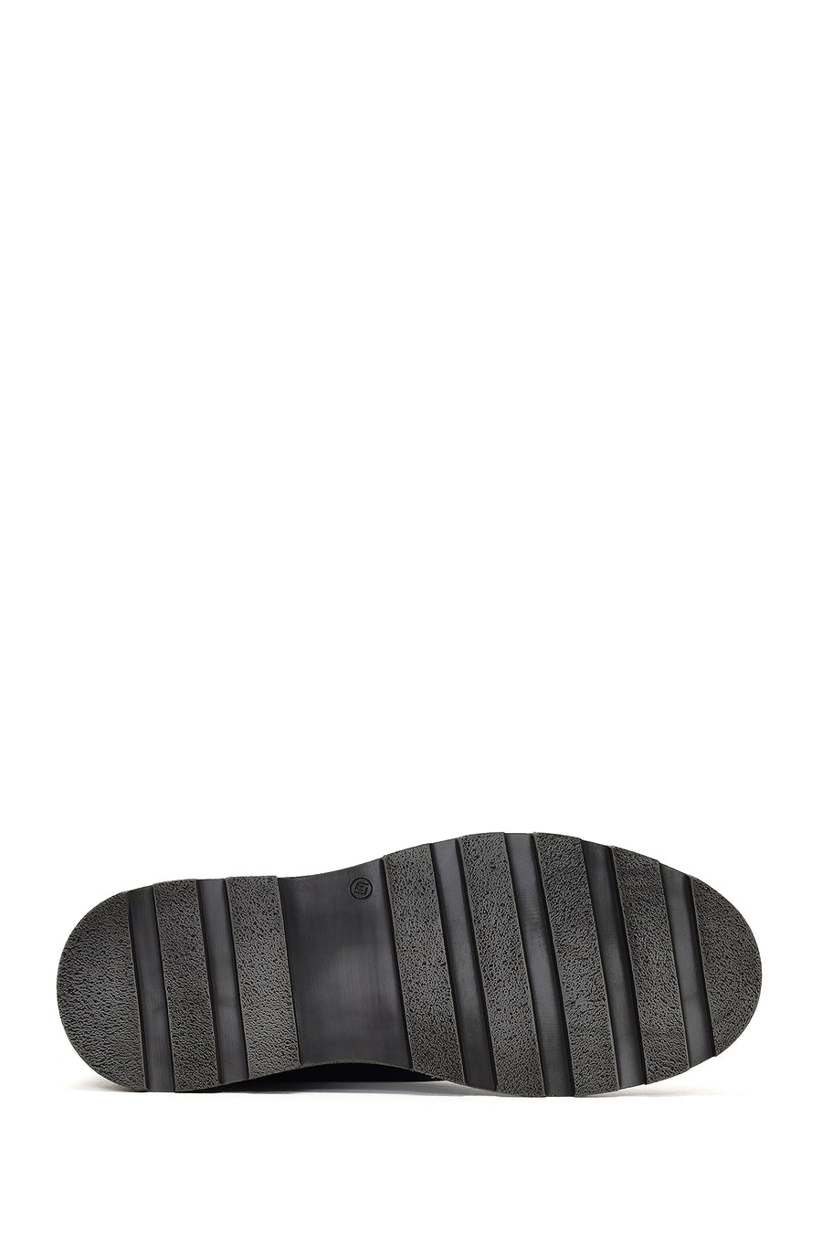 Men's Black Lace-Up Leather Casual Boot