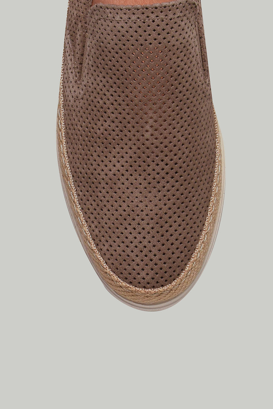 Vizon Süet Deri Erkek Espadril