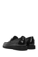 Erkek Siyah Deri Klasik Loafer | Derimod