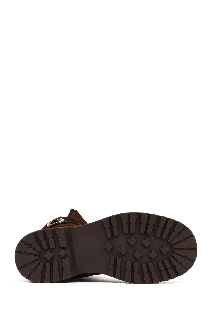 Women's Brown Suede Leather Boots