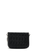 Women's Black Quilted Shoulder Bag | Derimod