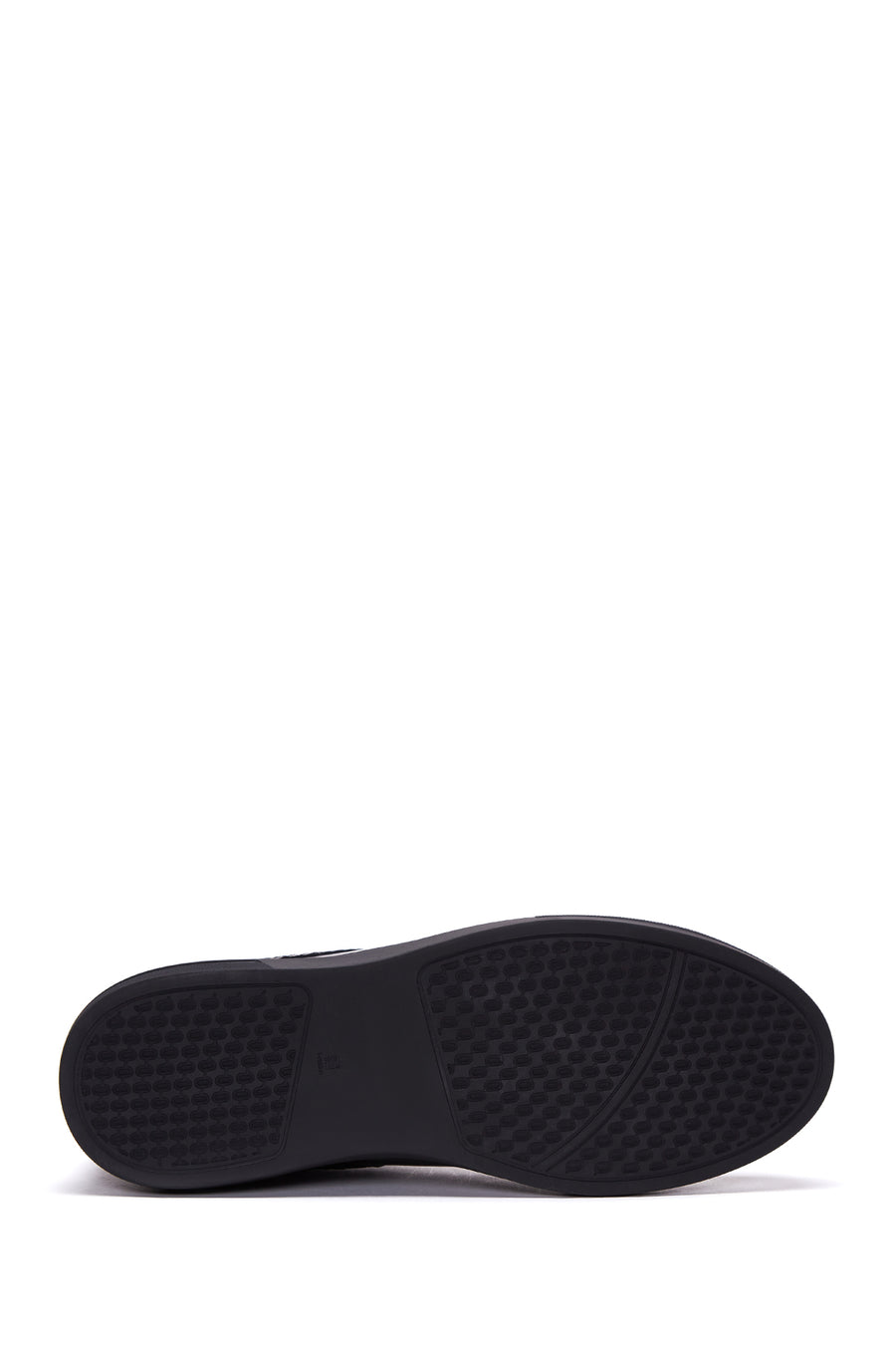 Men's Black Leather Sneaker
