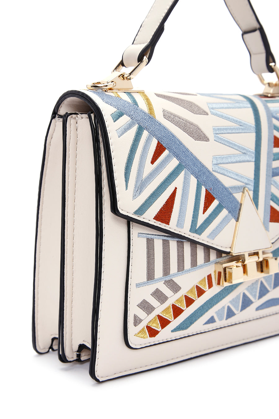 Women's Multi-Colored Printed Long Strap Shoulder Bag