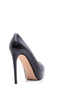 Women's Platform Heeled Leather Shoes | Derimod
