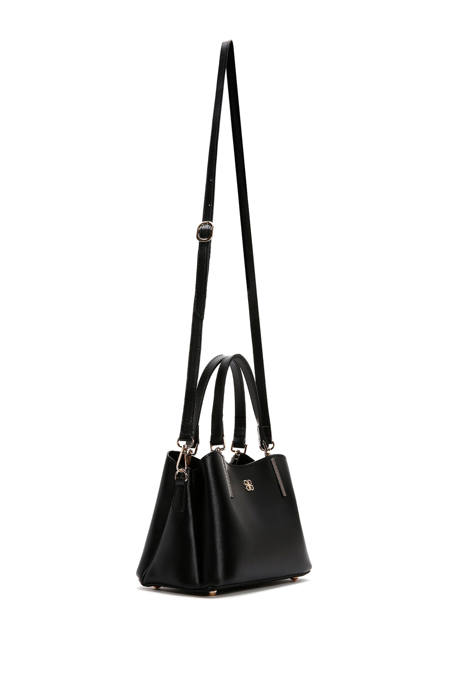 Women's Black Long Strap Shoulder Bag