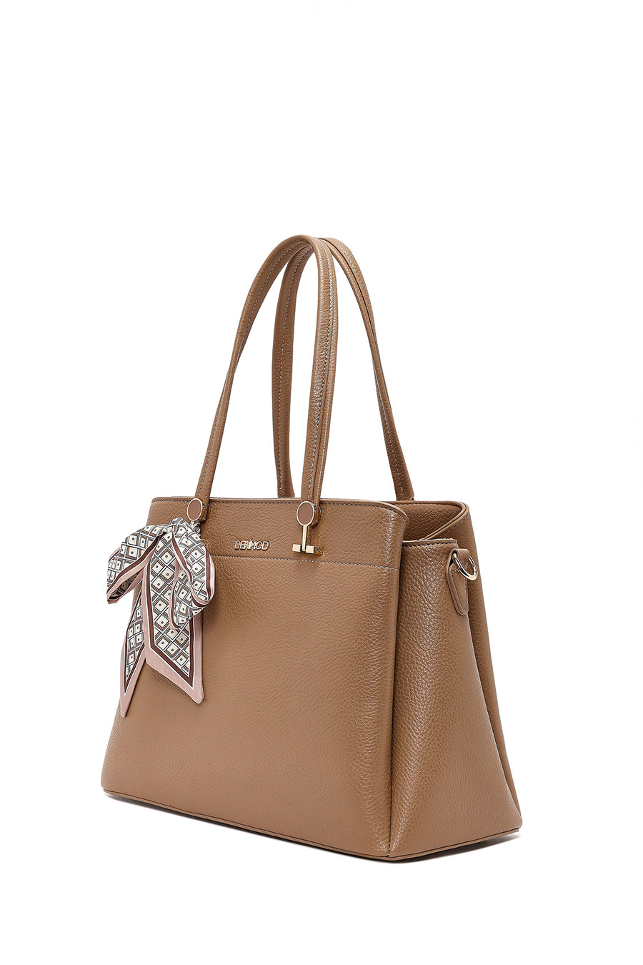 Women's Beige Long Strap Shoulder Bag