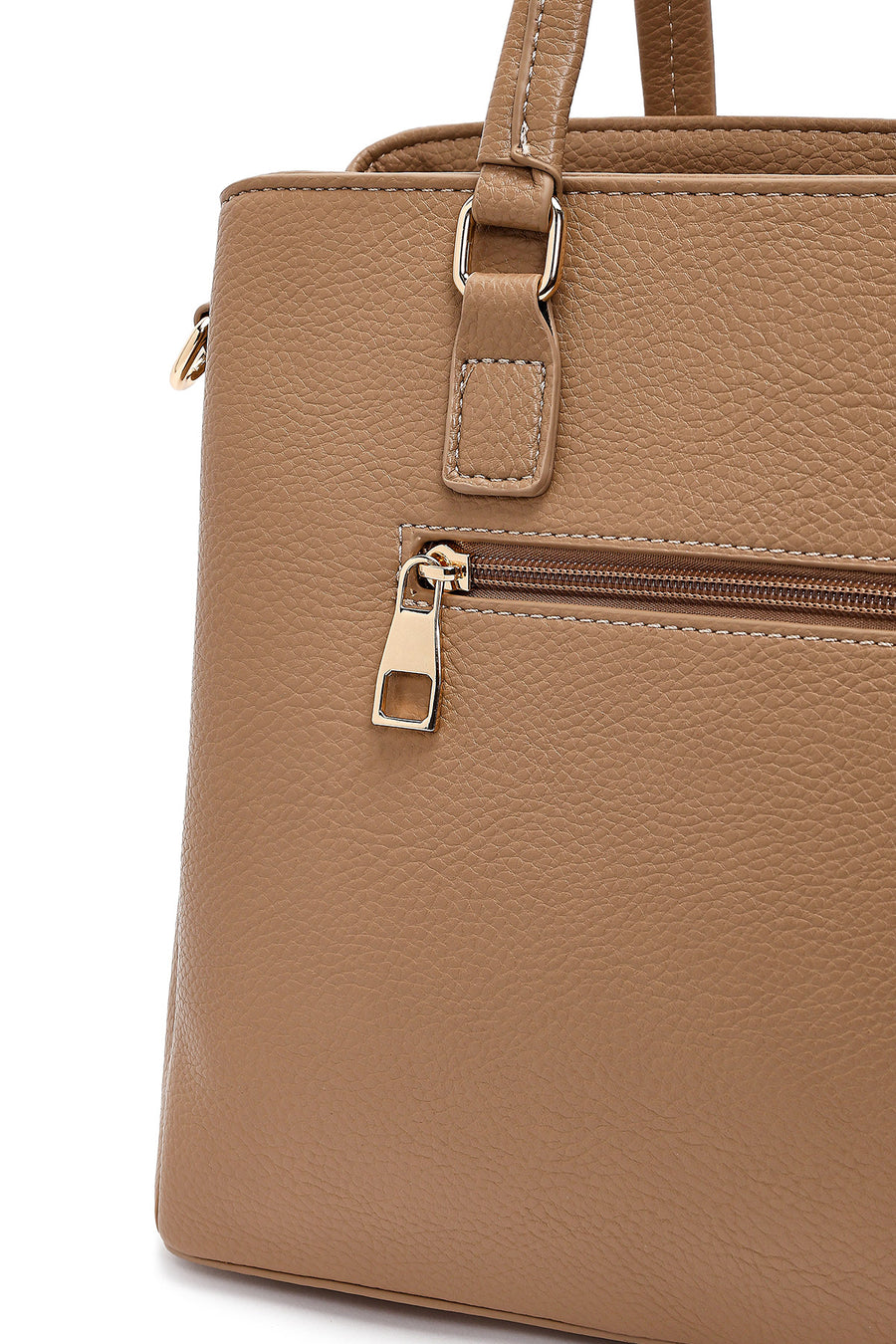 Women's Beige Long Strap Shoulder Bag