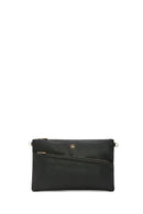 Women's Black Chain Strap Clutch Bag | Derimod
