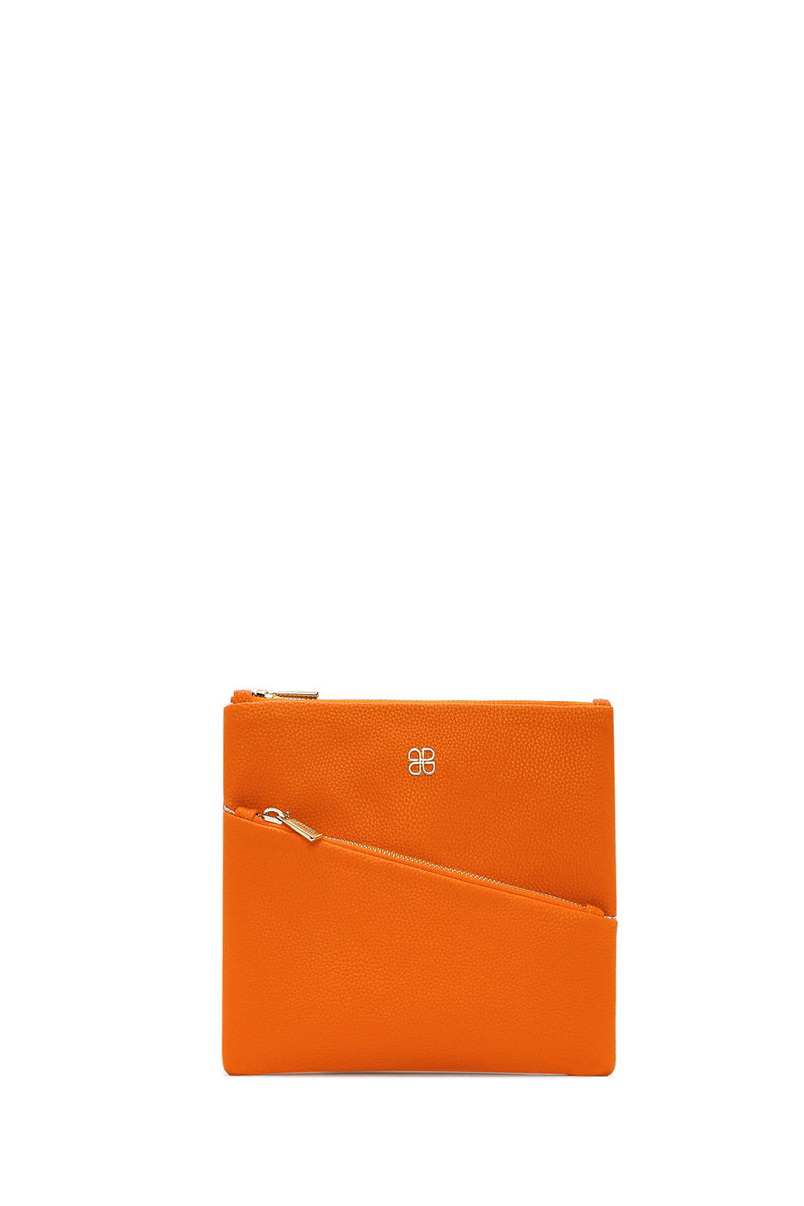 Women's Orange Long Strap Crossbody Bag