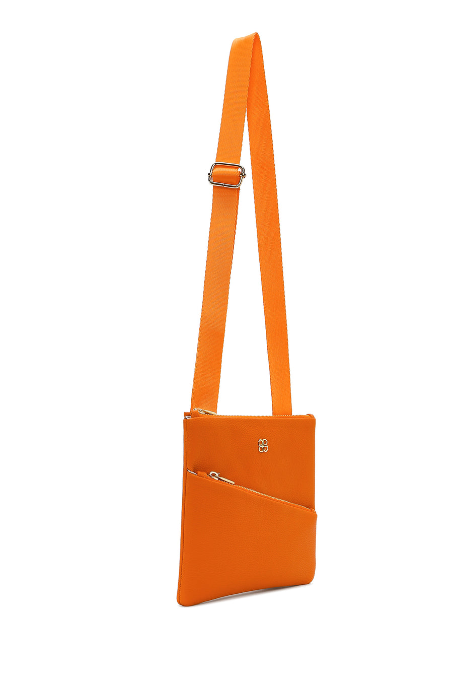 Women's Orange Long Strap Crossbody Bag