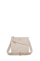 Women's Cream Long Strap Crossbody Bag | Derimod