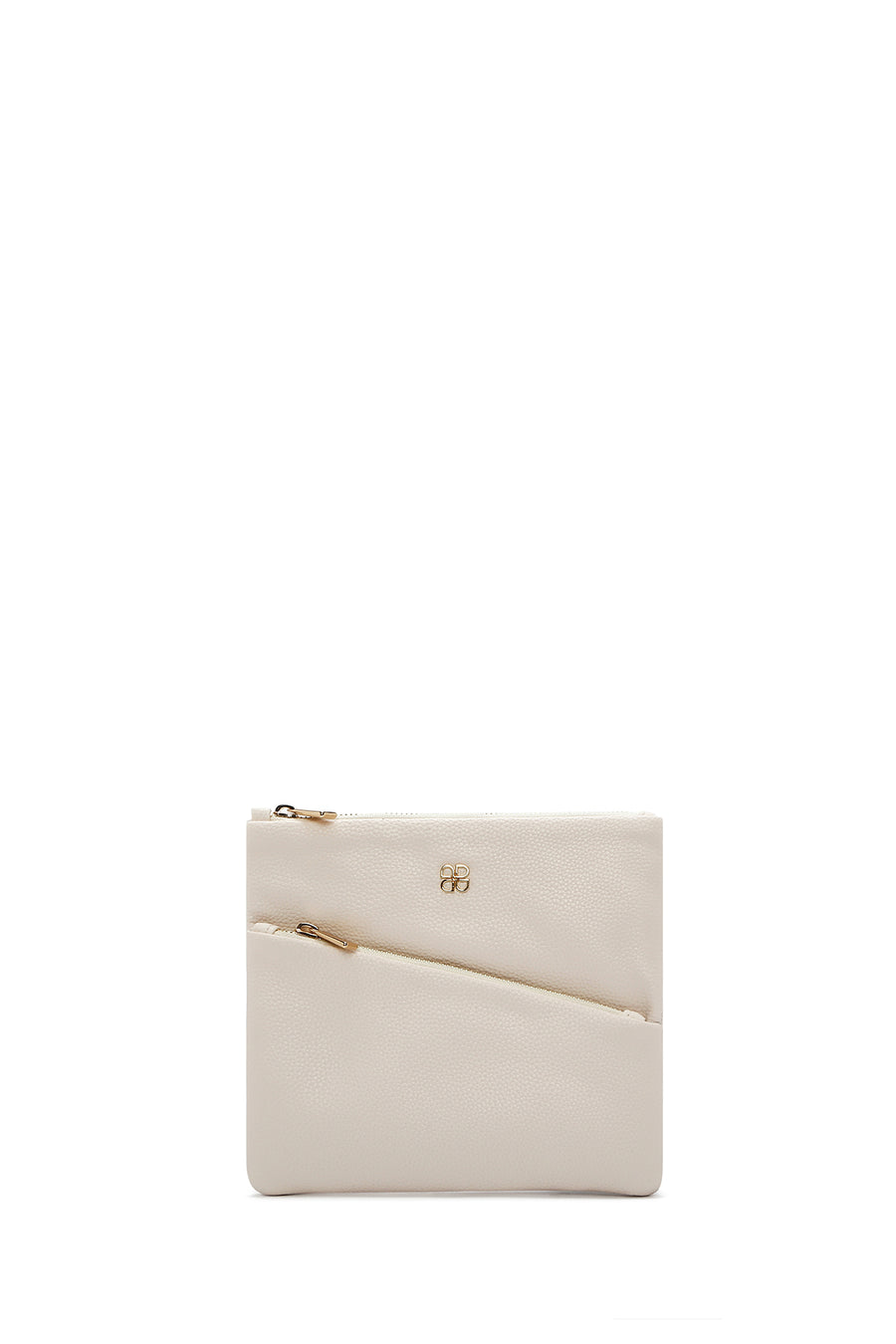 Women's Cream Long Strap Crossbody Bag