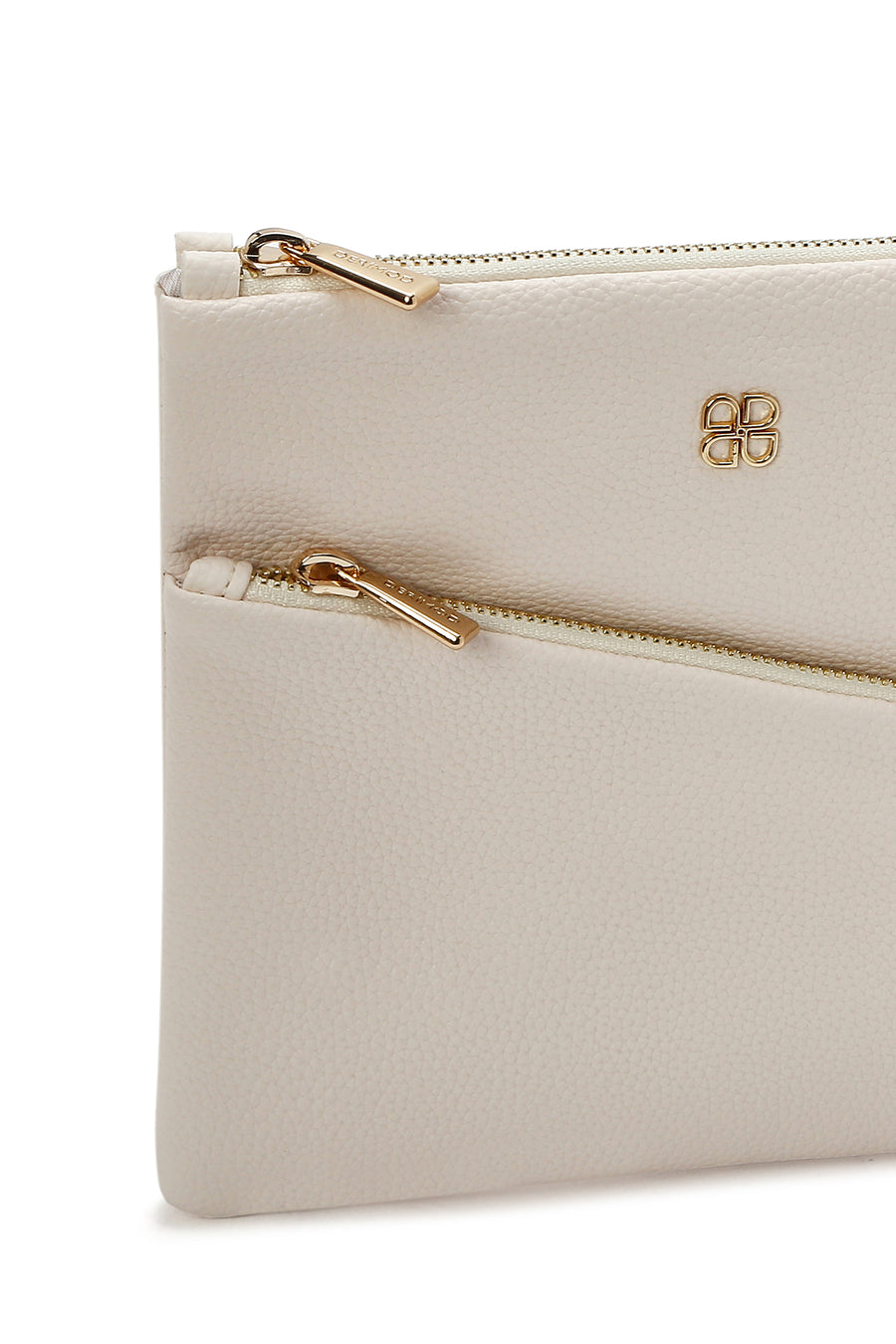 Women's Cream Long Strap Crossbody Bag