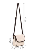 Woman Cream Long-Strap Crossbody Bag | Derimod