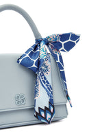Woman Blue Long-Strap Classic Shoulder Bag | Derimod