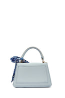 Woman Blue Long-Strap Classic Shoulder Bag | Derimod