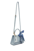 Woman Blue Long-Strap Classic Shoulder Bag | Derimod