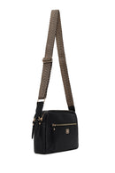 Woman Black Long-Strap Crossbody Bag | Derimod