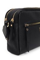 Woman Black Long-Strap Crossbody Bag | Derimod