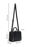 Woman Black Long Strap Crossbody Bag | Derimod