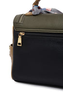 Women's Black Long Strap Handbag with Accessory Detail | Derimod