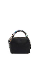 Women's Black Crossbody Bag with Accessories | Derimod