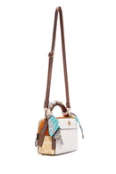 Women's Cream Crossbody Bag with Accessories | Derimod