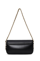 Women's Black Chain Strap Shoulder Bag | Derimod