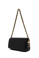 Women's Black Chain Strap Shoulder Bag | Derimod