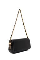 Women's Black Chain Strap Shoulder Bag | Derimod