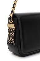 Women's Black Chain Strap Shoulder Bag | Derimod