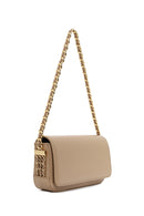 Women's Dark Beige Chain Strap Shoulder Bag | Derimod