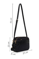 Woman Black Long Strap Crossbody Bag | Derimod