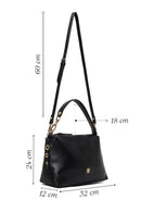 Woman Black Long-Strap Shoulder Bag | Derimod