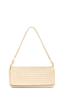 Women's Cream Knitted Shoulder Bag | Derimod