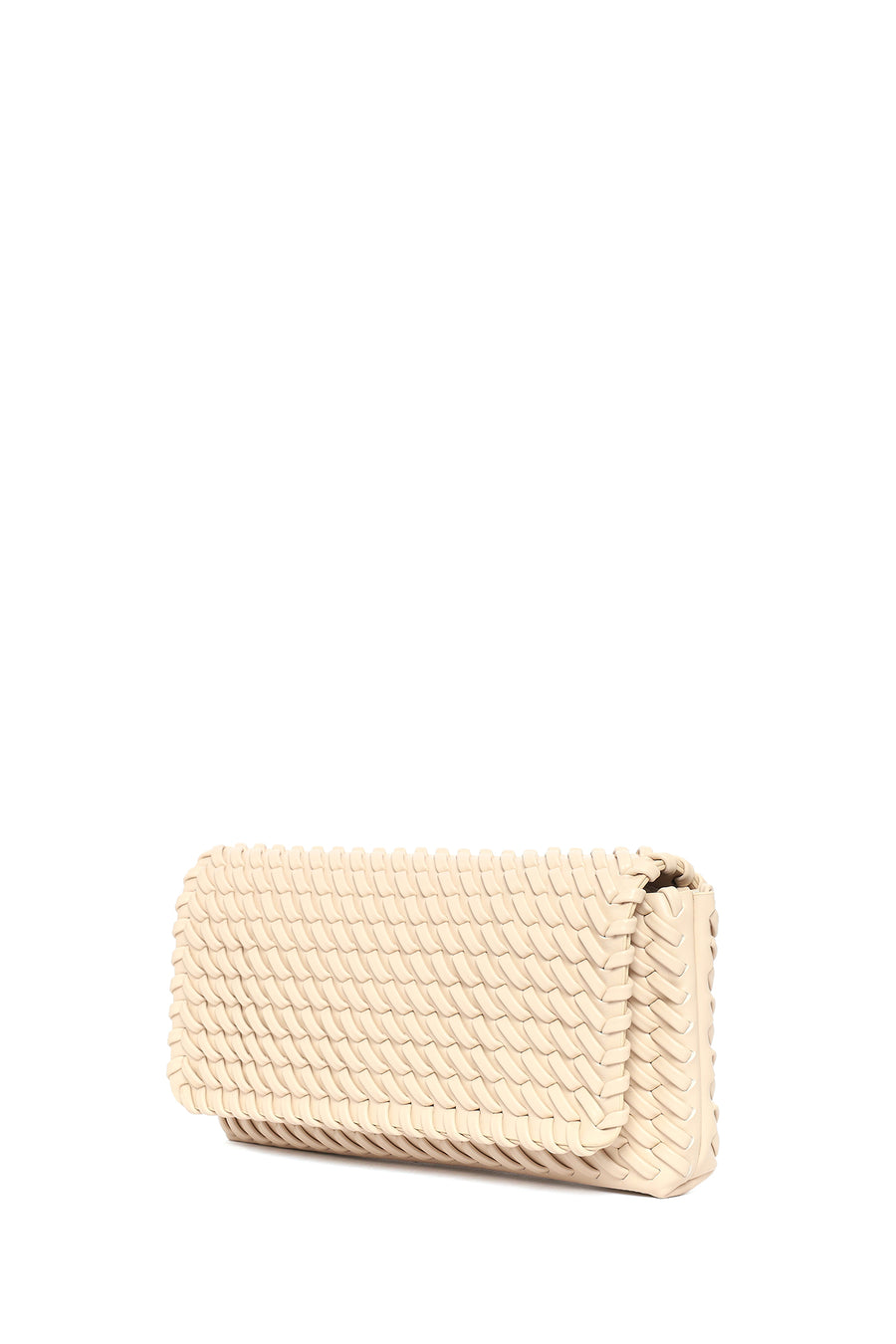 Women's Cream Knitted Shoulder Bag