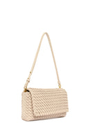 Women's Cream Knitted Shoulder Bag | Derimod
