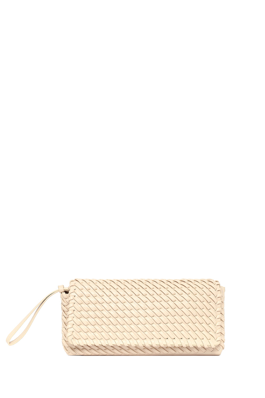Women's Cream Knitted Shoulder Bag