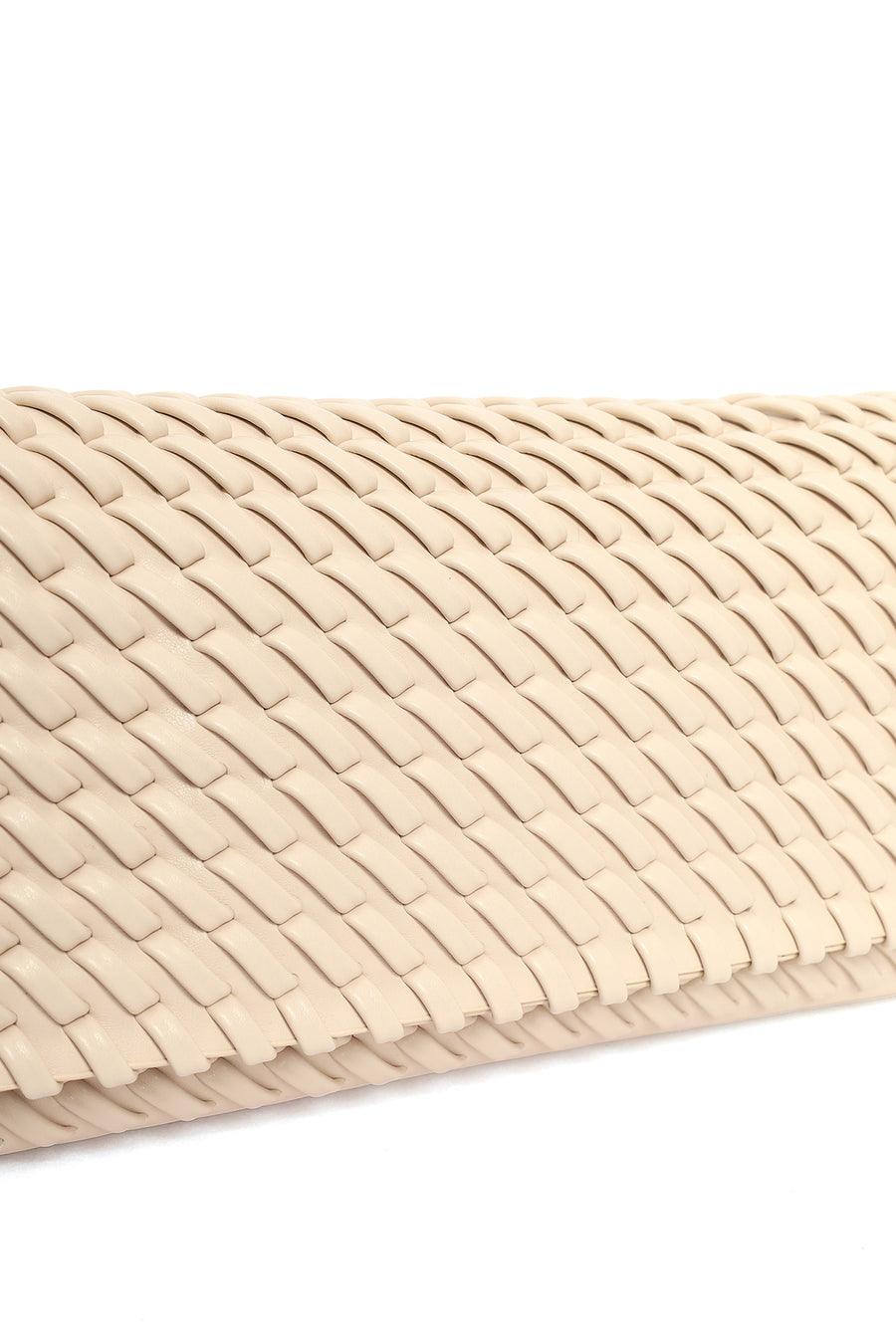 Women's Cream Knitted Shoulder Bag