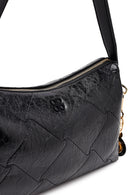 Women's Black Long Strap Charm Shoulder Bag | Derimod