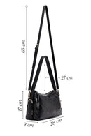 Women's Black Long Strap Charm Shoulder Bag | Derimod