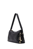 Women's Black Long Strap Charm Shoulder Bag | Derimod
