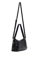 Women's Black Long Strap Charm Shoulder Bag | Derimod