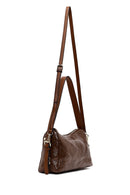 Women's Brown Long Strap Charm Shoulder Bag | Derimod